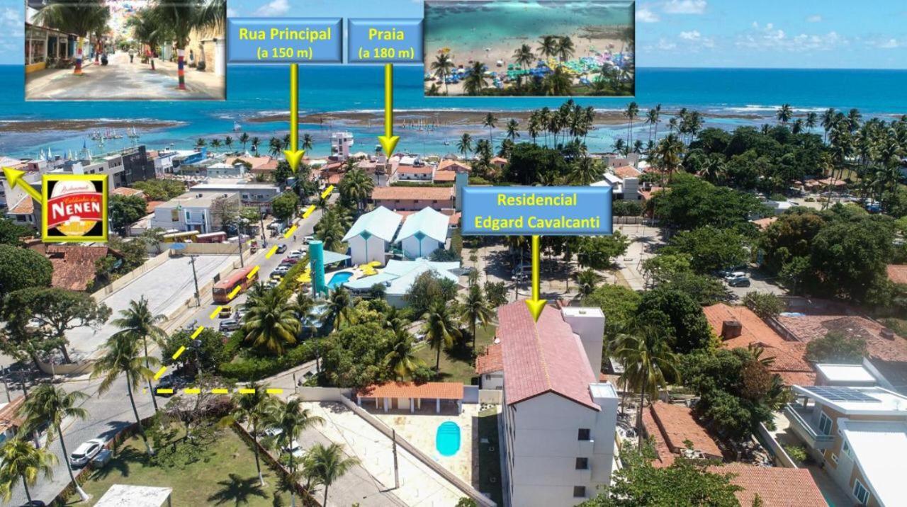 Suite 100M Da Praia De Pôrto das Galinhas Екстериор снимка